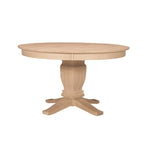 [52 inch] Solid Top Pedestal Table
