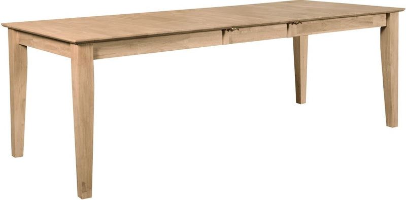 [38x72x90 inch] Shaker Ext. Table