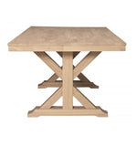 [40x68 inch] Cambridge X Trestle Table
