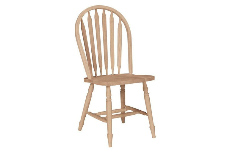 Arrowback Windsor Side Chair with Turned Leg