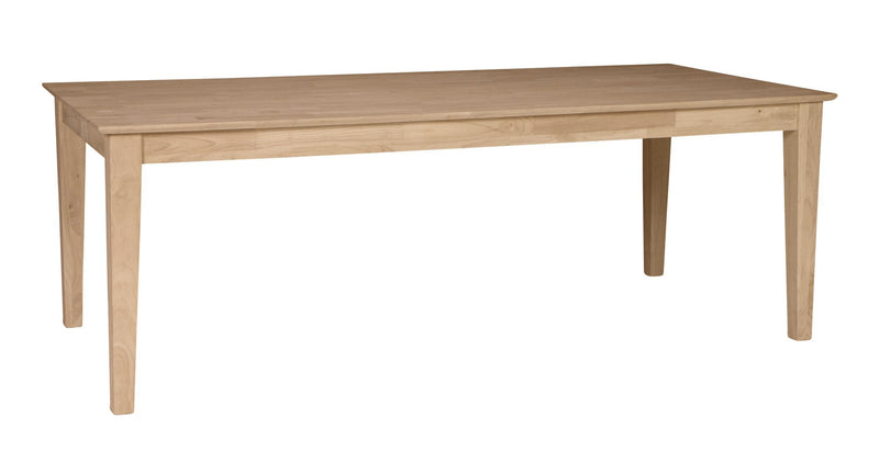 [40x84 Inch] Shaker Solid Dining Table