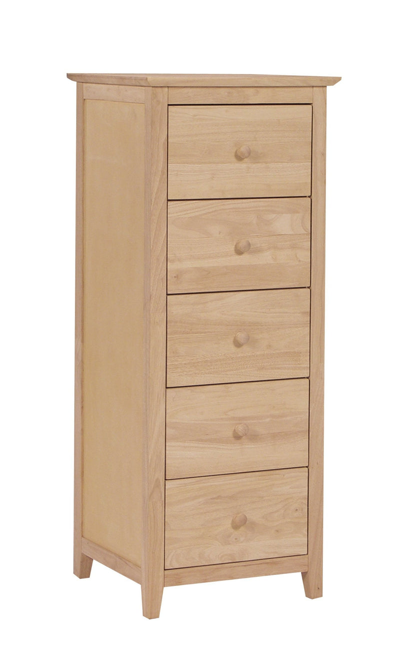 [18 Inch] Langley 5 Drawer Lingerie Chest