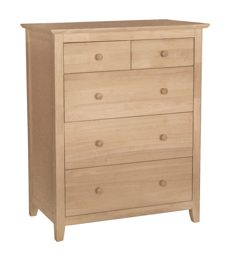 [28 Inch] Langley 5 Drawer Carriage Chest