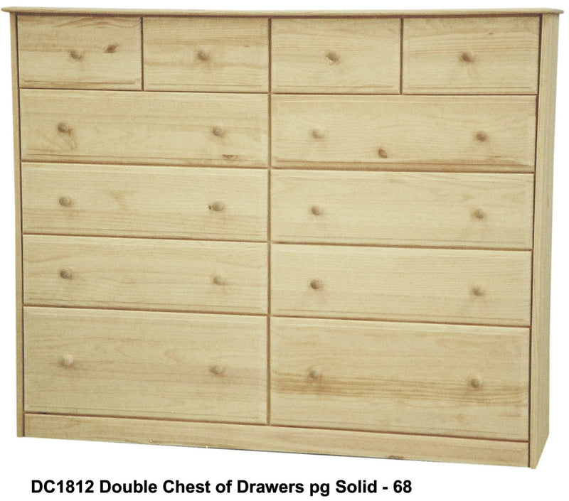 [66 Inch] Sierra 12 Drawer Dresser v5