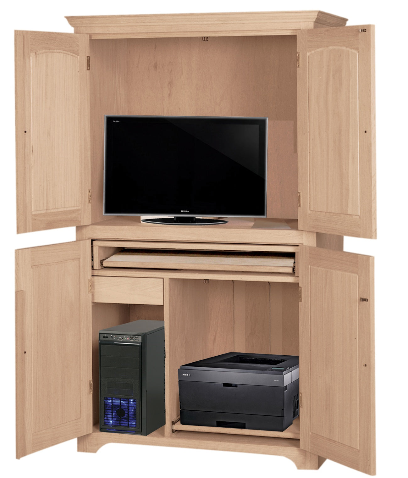 [36 Inch] Computer Armoire 433