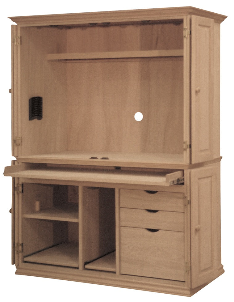 [49 Inch] Computer Armoire 3343/2PC