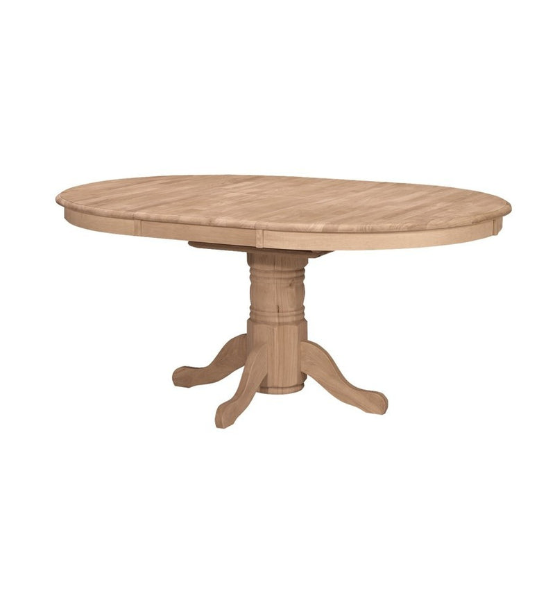 [48x48x66 inch] Butterly Ext. Pedestal Table