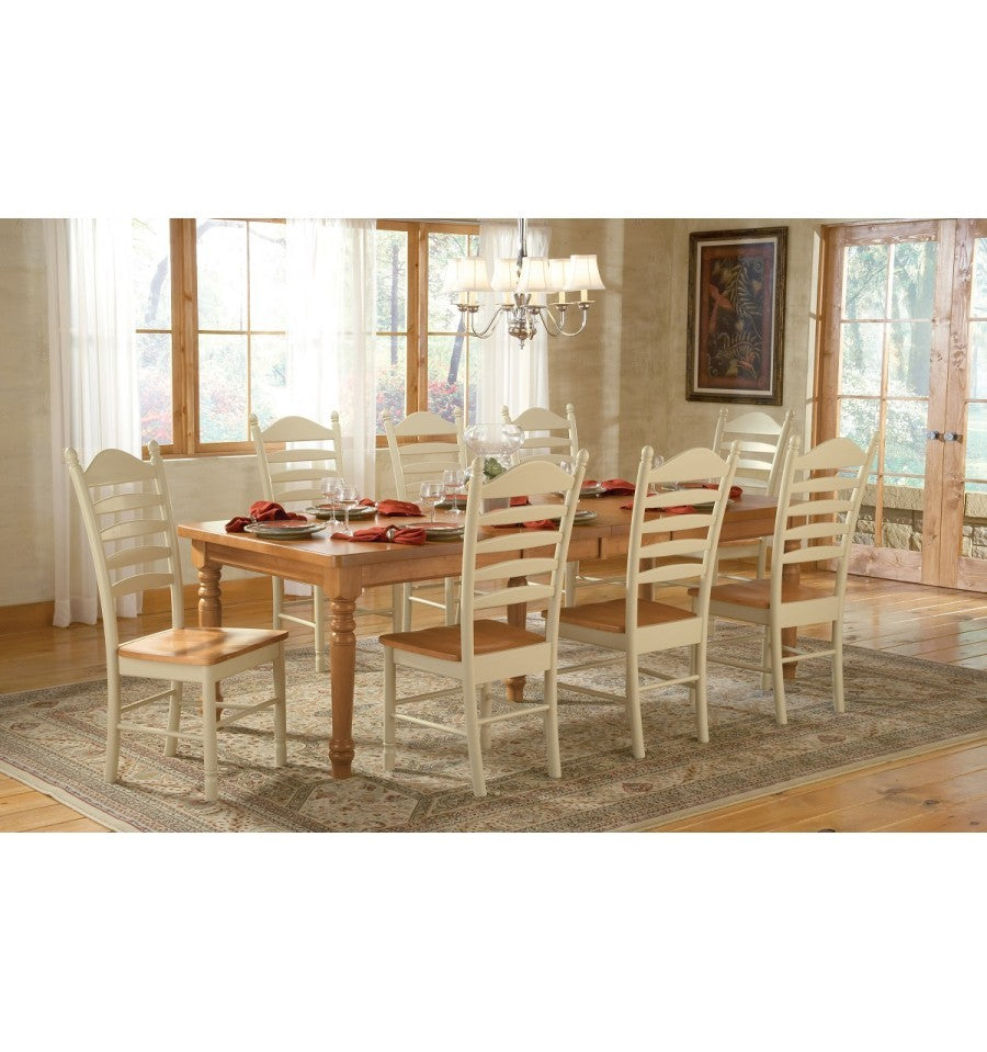 [66x81x96 inch] Ext. Dining Table w/3 leaves