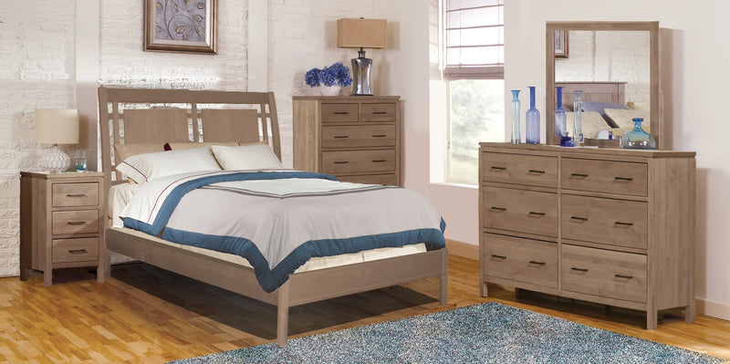 Two West Modern Panel Bed