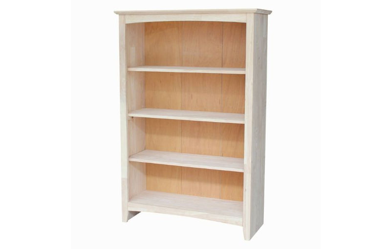 32" x 48" Shaker Hardwood Bookcase